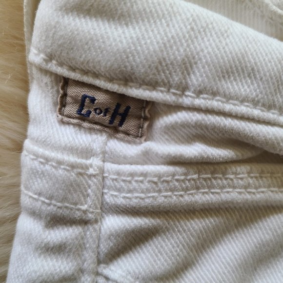 Citizens of Humanity Thompson Medium Rise White Skinny Cropped Jeans - Picture 10 of 10